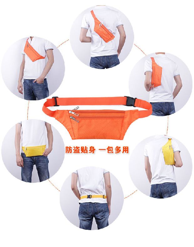 Chức năng mỏng chạy túi thể thao nam ngoài trời túi nhỏ nữ điện thoại di động vô hình chống nước 2018 thời trang mới túi đeo hông câu cá