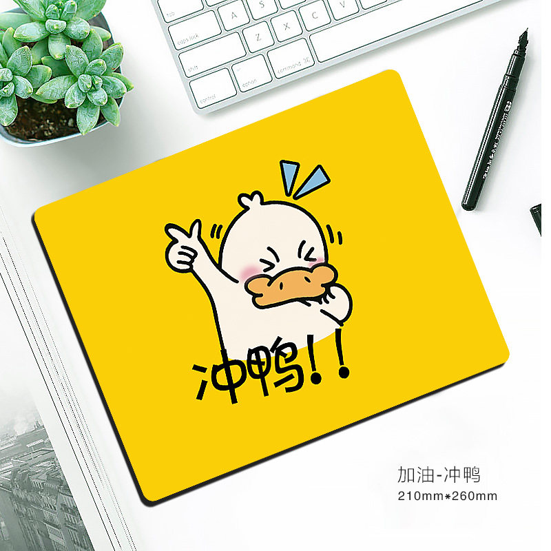 Mouse pad oversize Thickened Cute Girl Cartoon Trumpet carpal Game Big Mouse Pad Advertising Set to do the computer