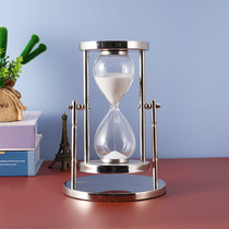 Decompression decompression hourglass time Metal birthday timer 10 minutes hourglass ornaments creative personality decorations