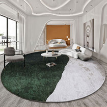 Moxi ins wind round carpet Living room bedroom bedside blanket Nordic household sofa Coffee table blanket Light luxury dirt-resistant