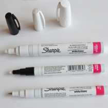  American Sanfu sharpie ceramic painting paint pen DIY hand-painted pen Marker pen Boost white repair pen