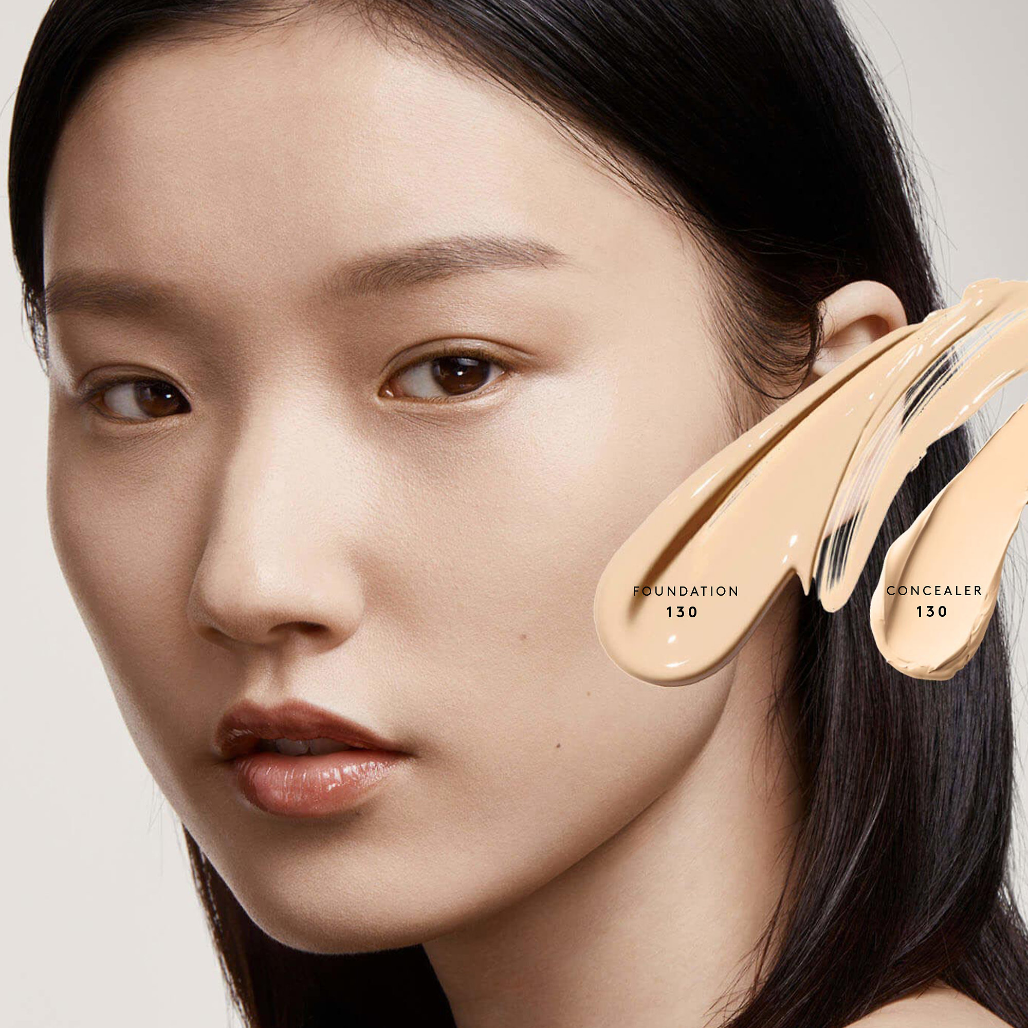 Rihanna trang điểm fenty beauty liquid Foundation kiểm soát dầu nền màu mờ lâu dài - Nền tảng chất lỏng / Stick Foundation kem nền maybelline