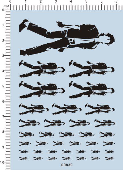 00839-A3009 King of Pop-Michael Jackson Model Car Sticker