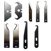 Factory direct single-sided double-sided blade large hook blade horn tip blade trimming blade durable can be customized