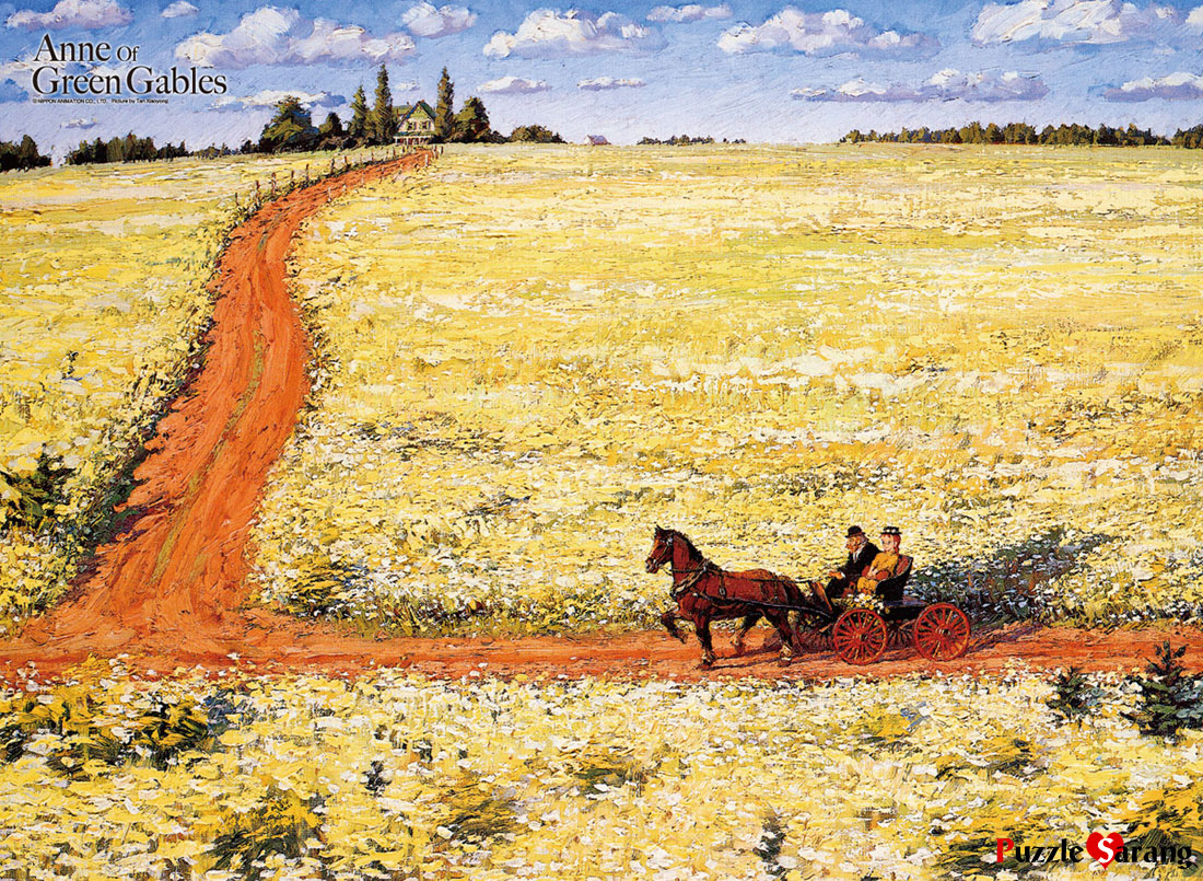 Haksan, South Korea 500-piece jigsaw puzzle Anne of Green Gables - Golden Fields