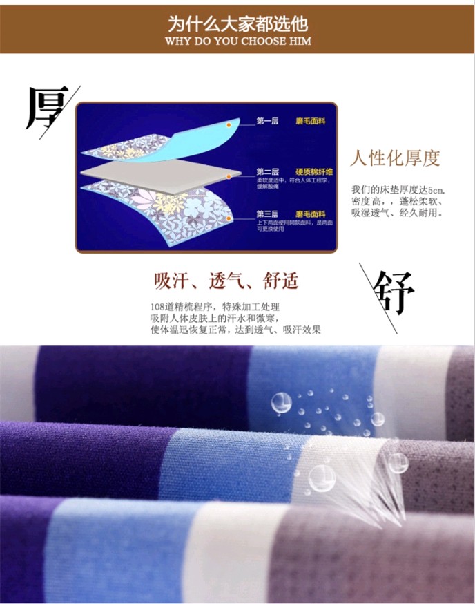 Dày phòng ngủ giường tầng có thể gập lại 0.9 m duy nhất cao đẳng ký túc xá giường nệm nhíp