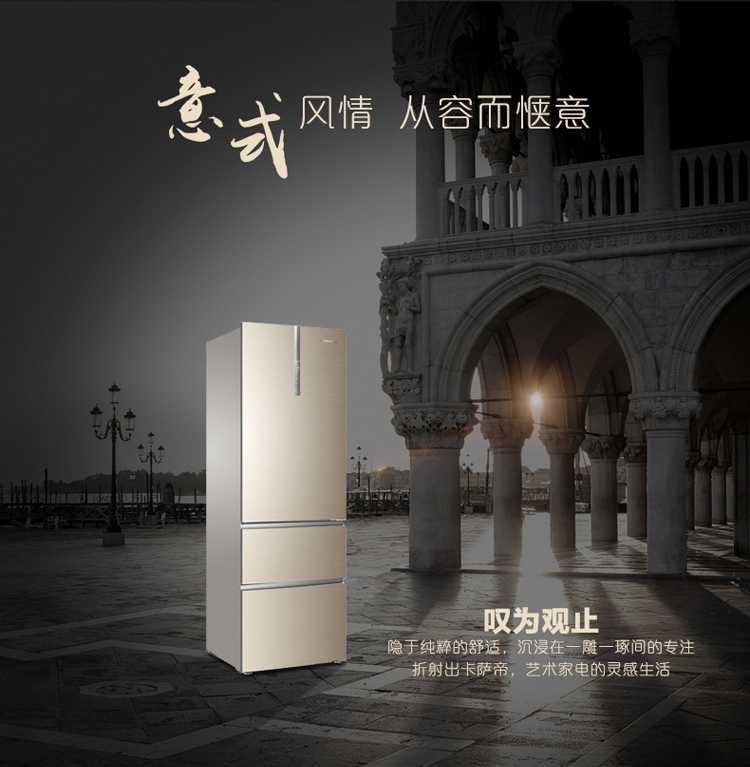 tu lanh hitachi Haier Haier BCD-360WDCL Tủ lạnh gia dụng hai cửa không tần số hai cửa - Tủ lạnh tủ lạnh mi ni