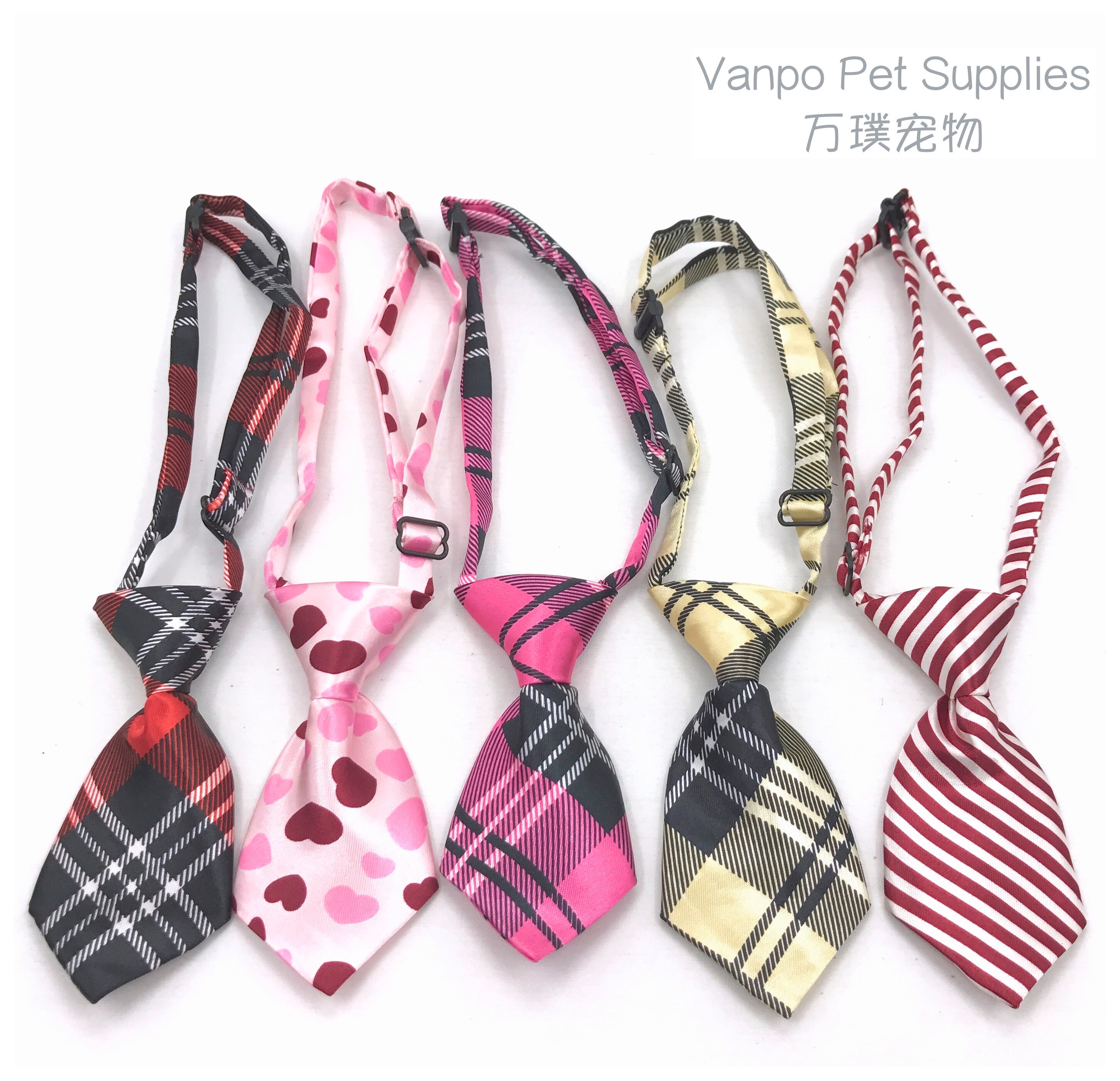 Foreign Trade Tail List Clearance Pet Tie Mini Cat Dog Bow Tie Adjustable Pet Supplies Decoration