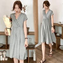 Pregnant woman Libra dress Summer style 2022 new Modale gestation woman Fashion style Lactation Blouse High Level Sensation