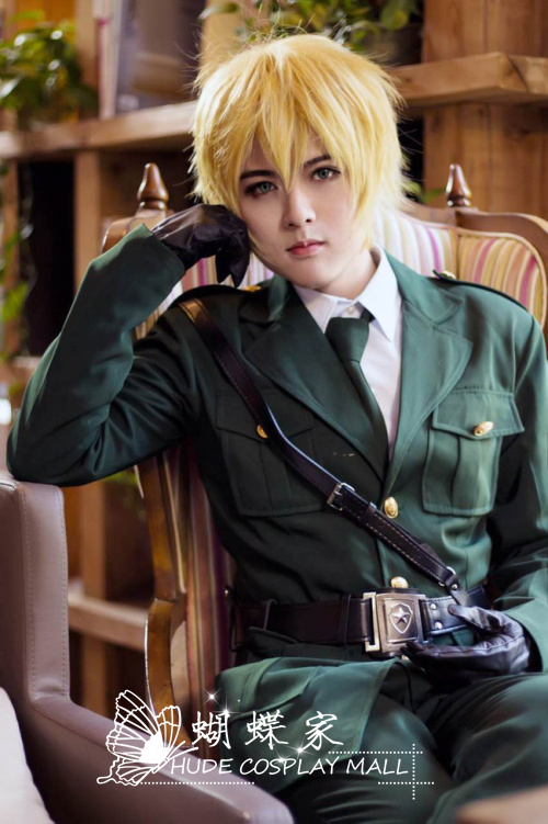 Special price APH Black Taglia British Arthur military uniform Cosplay costumes