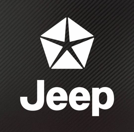 Jeep Car Stickers Jeep Square Logo Reflective Mirror Stickers Wrangler Compass Liberty Stickers Decals