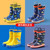 Дождевые ботинки мальчиков (цвет картинок отправлен случайным образом)