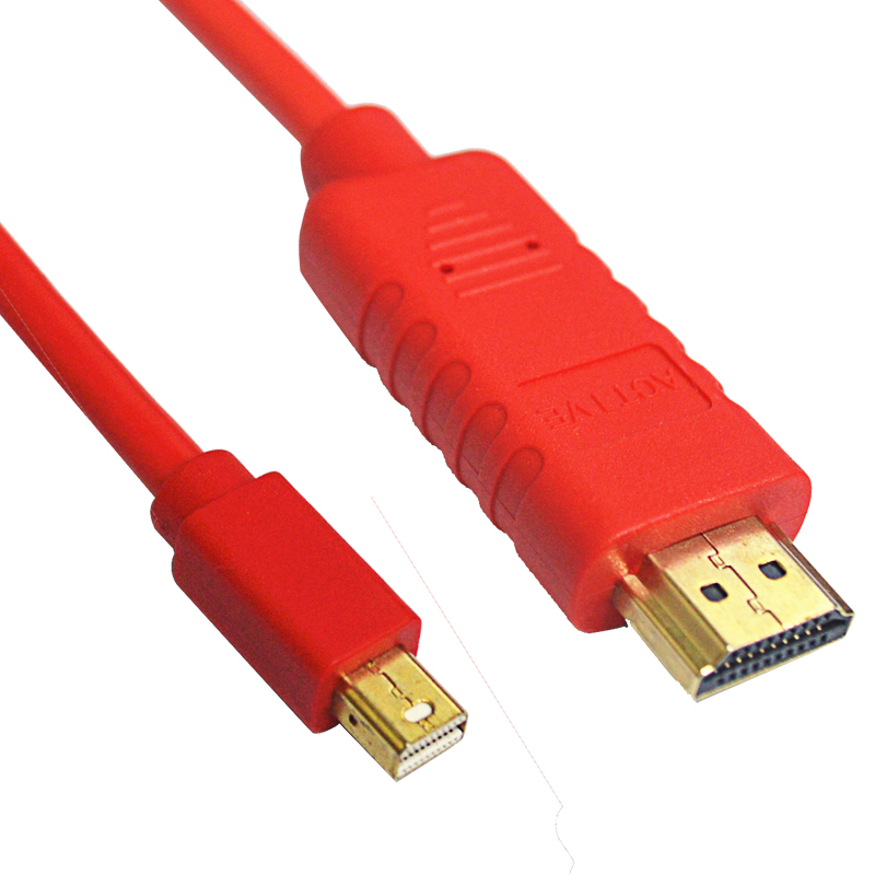 Active miniDP to VGA DVI HDMI multi-screen conversion line Mini small DP to DVI HDMI switching line