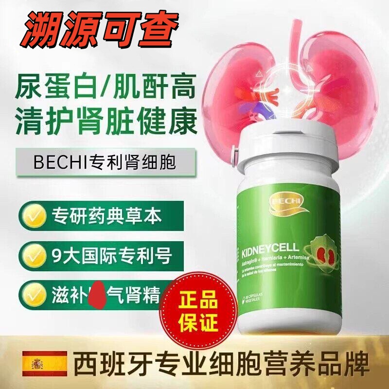 Bechi Patented Renal Cell European White Birch Extract for Back Pain, Urine Color Improvement, and Renal Cell Repair, 30 Capsules/Bottle Bechi Patented Renal Cell European White Birch Extract for Back Pain, Urine Color Improvement, and Renal Cell Repair, 30 Capsules/Bottle