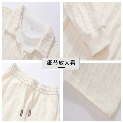 Комплект для отдыха, толстовка, спортивный костюм, популярно в интернете, оверсайз