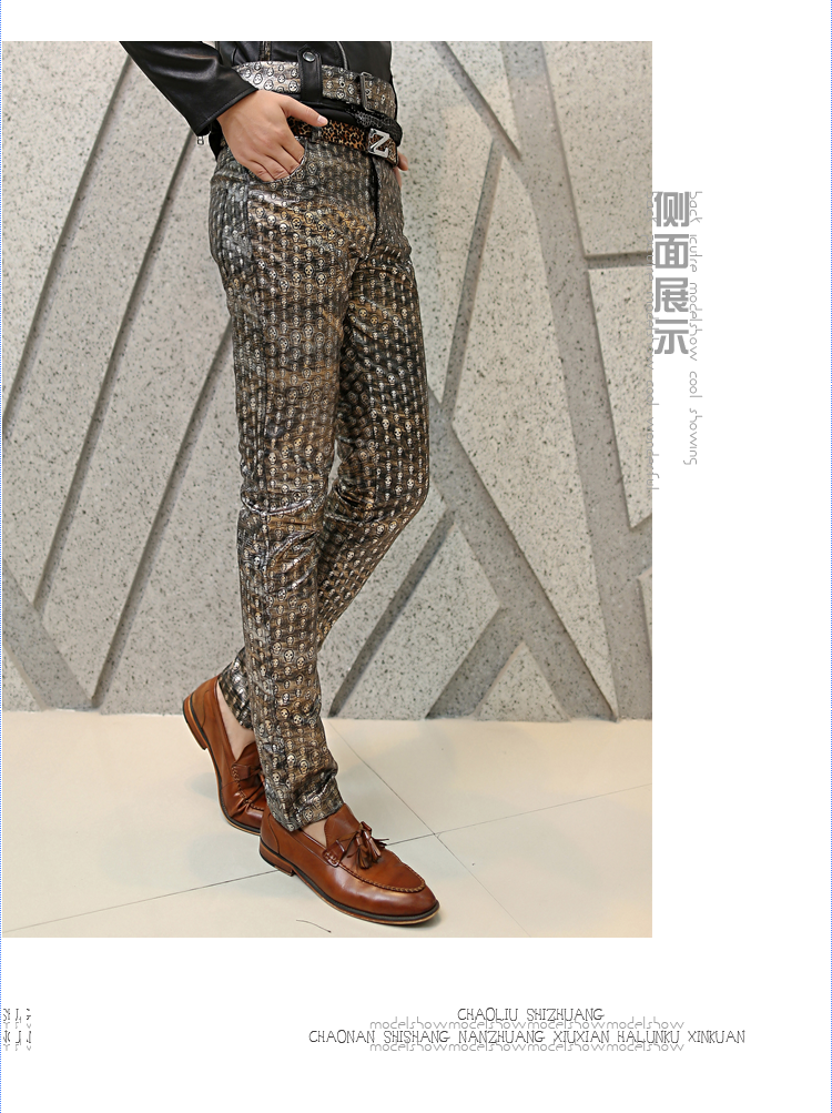 Pantalon cuir homme pour jeunesse pour automne - Ref 1492598 Image 5