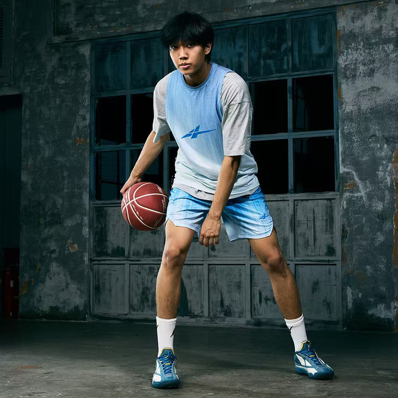 Spo Player Quarter Basketball Shorts Blue Gt/Bumblebee/Bamboo Leaf Green Limited Edition Spo Player Quarter Basketball Shorts Blue Gt/Bumblebee/Bamboo Leaf Green Limited Edition