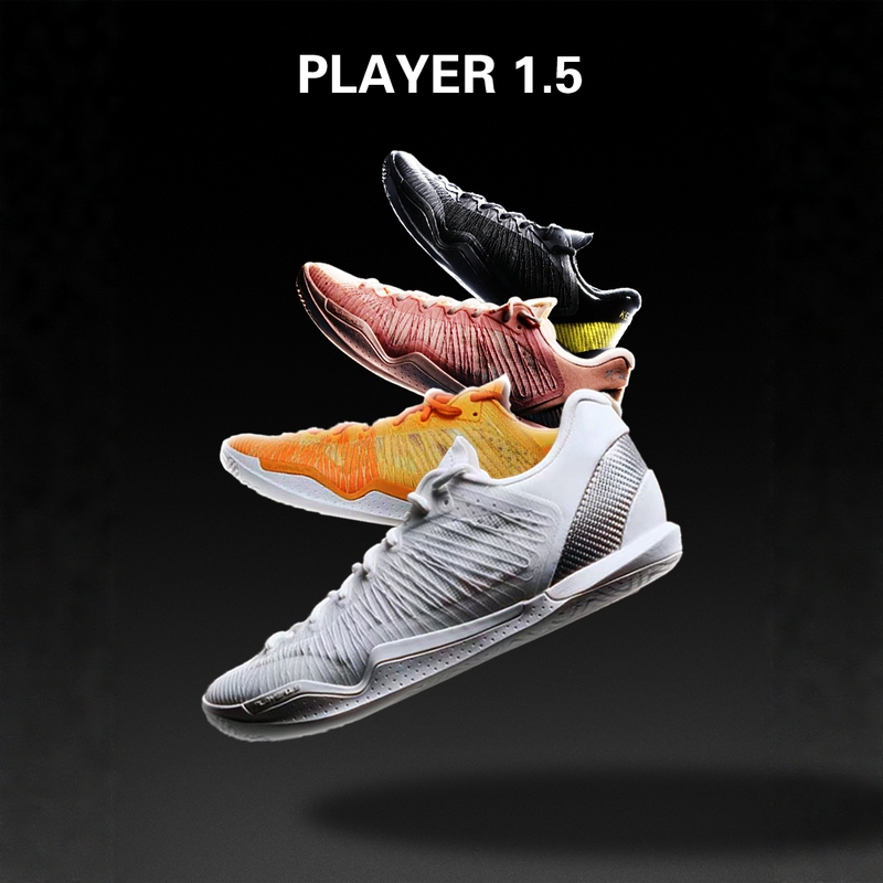 [Same Style as Ke Ran] Spo New Basketball Shoes Player1.5 Cheese/Pure White/Birthday/Parrot/Pure Black