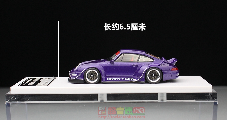 憧れの Fuelme edition limited resin girl army RWB 993 1:64 Fumei ミニカー