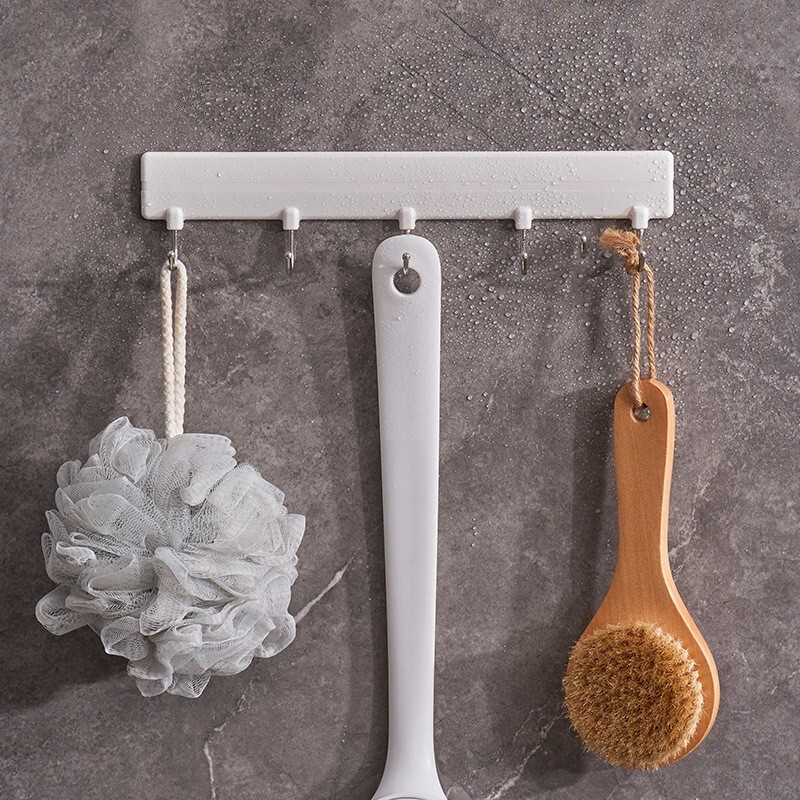 【Japan Km】Small Item Hooks 3m Strong Adhesive Coat and Hat Hooks for Home Use, 5-Pack Adhesive Hooks for Dormitory Wall Hooks