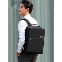 ~ Large Capacity Business Computer Backpack Mens Double Shoulder Bag Fashion Trends Brief Student School Bag Casual Out Travel
