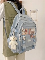 ~ ins Schoolgirls Han version High School students Primary school students Backpacks small frescoes 100 hitch a college student day department double shoulder