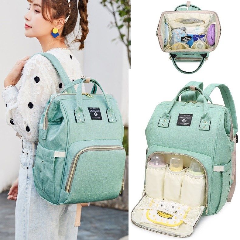 ~ mommy bag multifunction mother and baby bag 2021 new fashion Shoulder Bag Large Capacity Out of Mom Travel Baobao