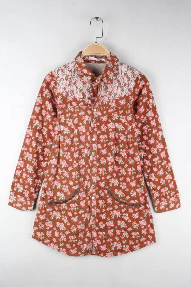 Chemise fille à manche longue - Ref 2086952 Image 20