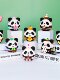 Creative Giant Panda Tuan Tuan Small Particle Building Blocks Children's Educational Toys 3D Puzzle Birthday Gift
