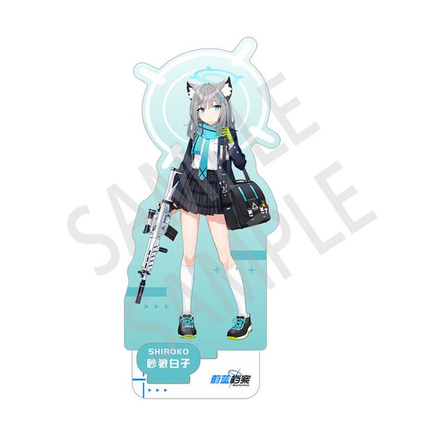 Azure Peripheral Archives Acrylic Sand Wolf Baizi Standing Sign Sorasaki Hina Little Bird Yu Hoshino Serika Desktop Ornament
