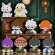 Anime Gintama Merchandise Sakata Gintoki Kamui Shinpachi Kogure Toshizo Building Block Toys Gift Figurine Model
