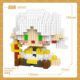 Funerary Fuli Lian Peripheral Toys, Series of Building Blocks, Filiensimel Assembled Anime Model, Two-Dimensional Ornaments