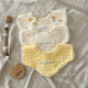 ins Korean version thickened gauze bib cotton baby bib petal saliva towel all-match waterproof bib ຖົງນໍ້າລາຍ