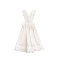 Лилия вышита длинная юбка