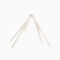 Лента, белая галстук-бабочка