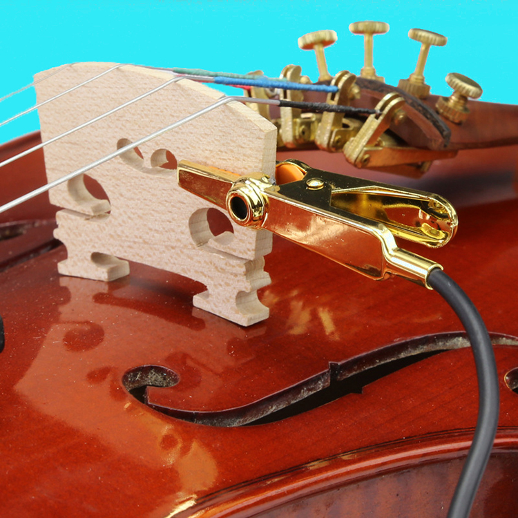 micro karaoke không dây Little Bee Ampli Erhu Pickup Micrô Mai Nhạc cụ Guitar Guzheng Guitar chuyên dụng Clip Clip giá micro không dây