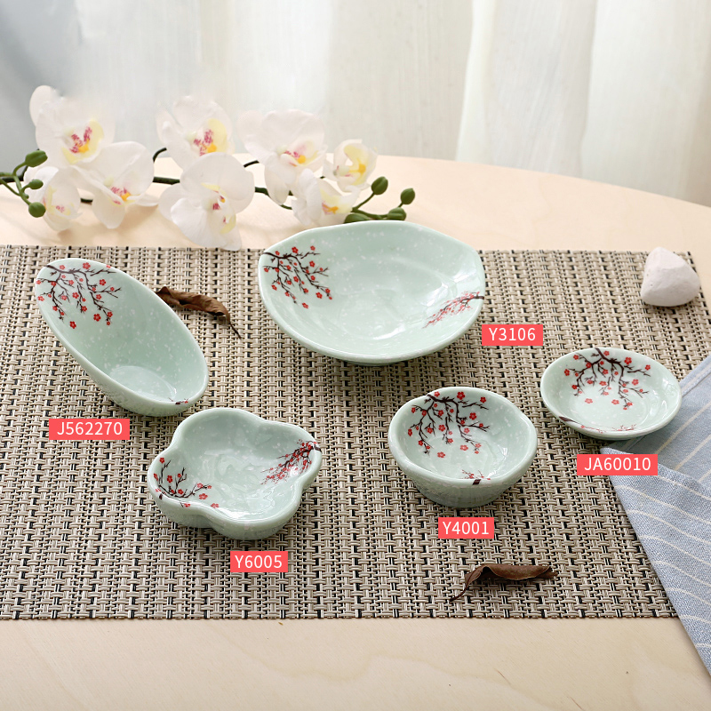 A5 Imitation Porcelain Sauce Soy Sauce Seasoning Dish Cold Dish Snack Small Flavor Japanese Creative Melamine Dish