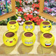 Emoticon diy fun prize opening grass head doll