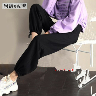 2020新款女童裤子宽松中大童长裤