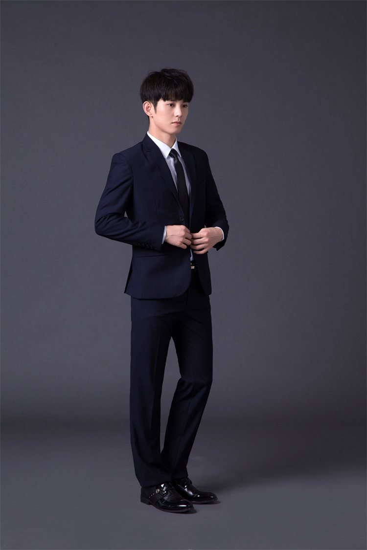 Costume homme WANGLIUYANG en coton pour automne - Ref 1551439 Image 35