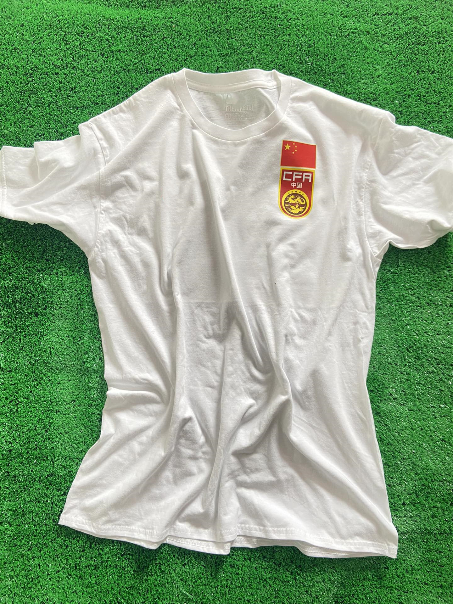 National team national football players casual cotton short sleeve casual wear cotton short sleeve suit casual sportswear