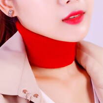 Fashion collar warm womens neck cover neck spine cashmere line knitted neck cover Wild cover head neck ring fake collar