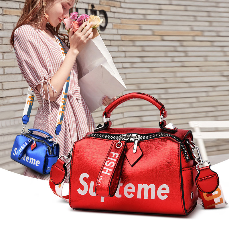 Package Bag Women 2019 New Fashion 100 Hitch Pillow Bag Casual Soft Leather Sheepskin Single Shoulder Bag Mom Travel Skew Satchel Bag