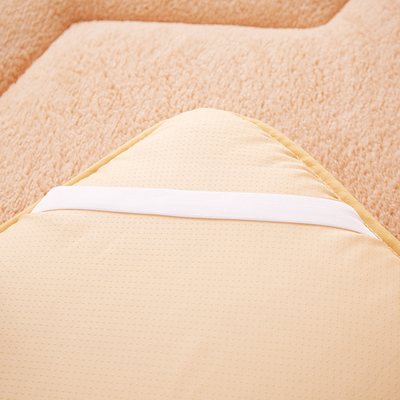 0.9m cashmere dày tatami ấm nệm ký túc xá có thể gập lại 1.2m 1.5m1.8m xốp nệm trẻ - Nệm