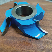 Woodworking vertical shaft milling cutter combination pluning plate arc chamfer slotted solid wood density board bamboo wood processing can be customized