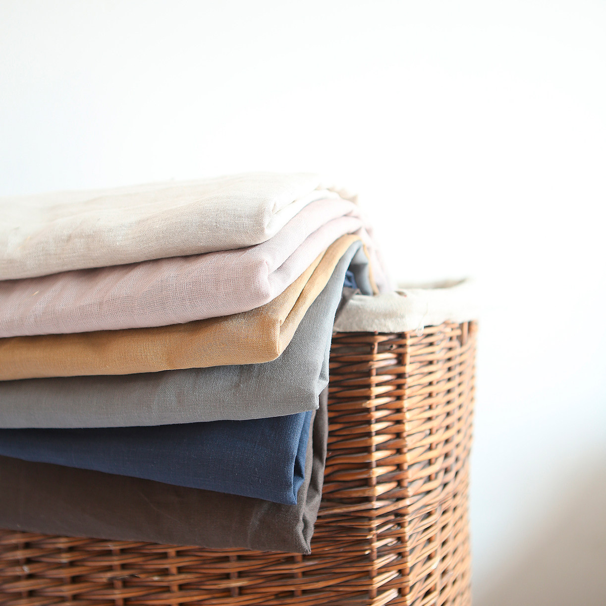 100% linen fabric thickened sofa fabric clothes linen fiber Hanfu bed sheets antique diy handmade curtains