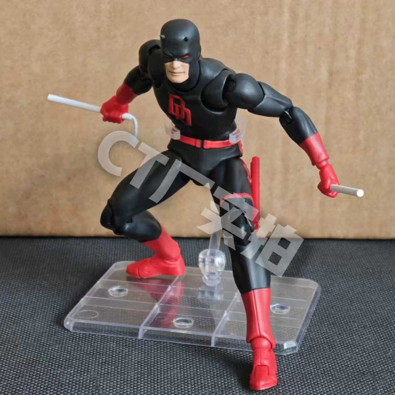 CT Factory mafex версия комикса Daredevil Black Daredevil Marvel Том Хиддлстон подвижная фигура