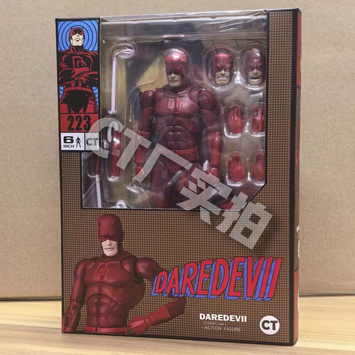 CT factory mafex223 comic version Daredevil Daredevil Marvel Tom Hiddleston movable figure model