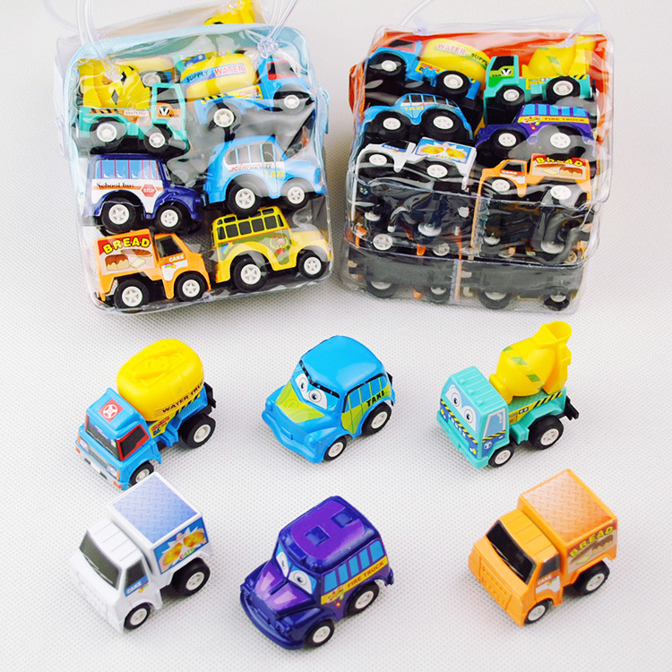 Baby 61 Children Holiday Toys Birthday Gifts Back Force Car Kindergarten Students Prizes Small Gift Wholesale