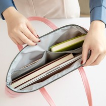 Briefcase Business Office conference bag cram file bag temperament fashion A4 information bag portable female file bag